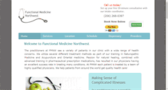 Desktop Screenshot of functionalmedicinenw.com